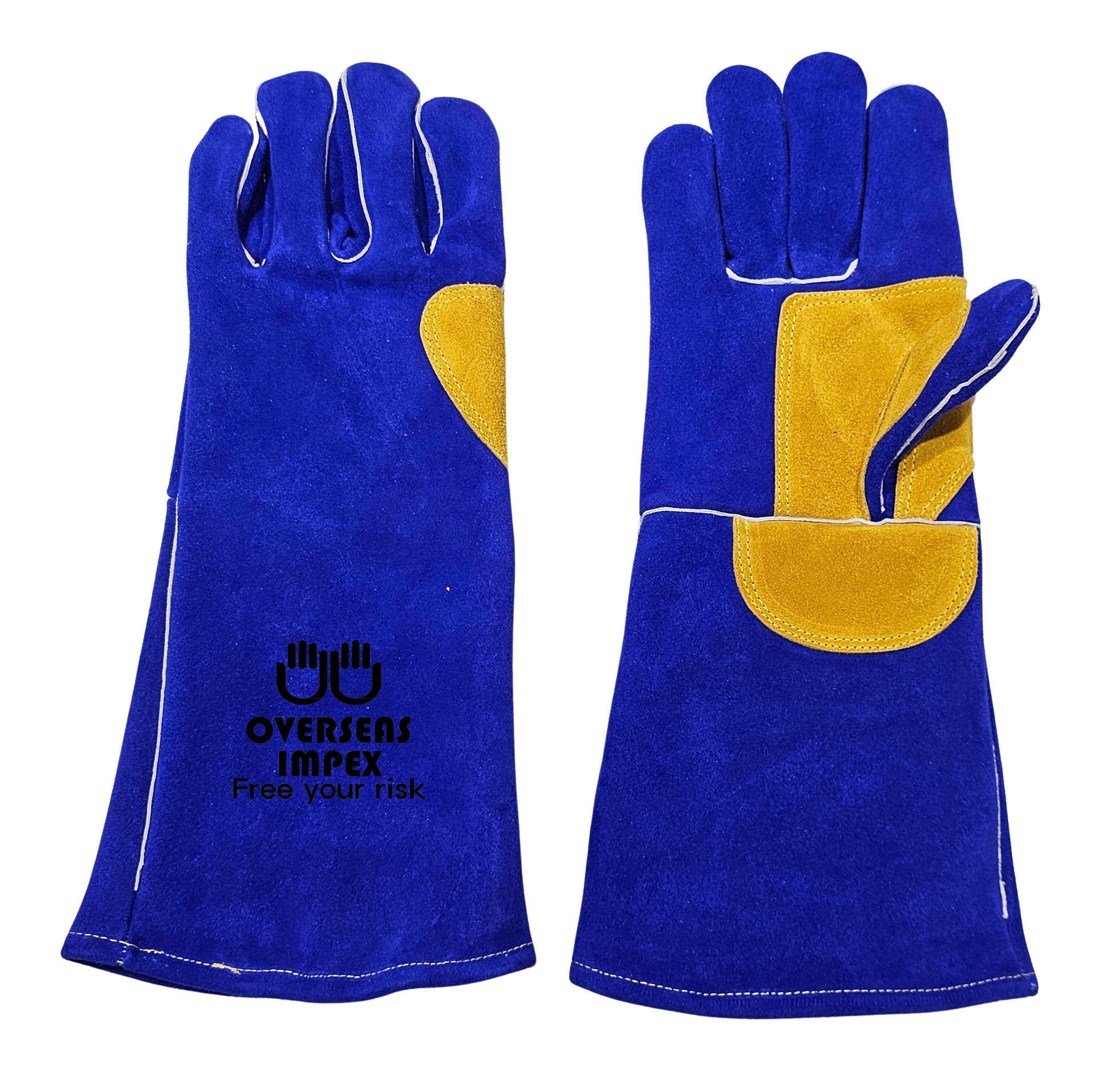 Welder gloves Reinforcement On Palm