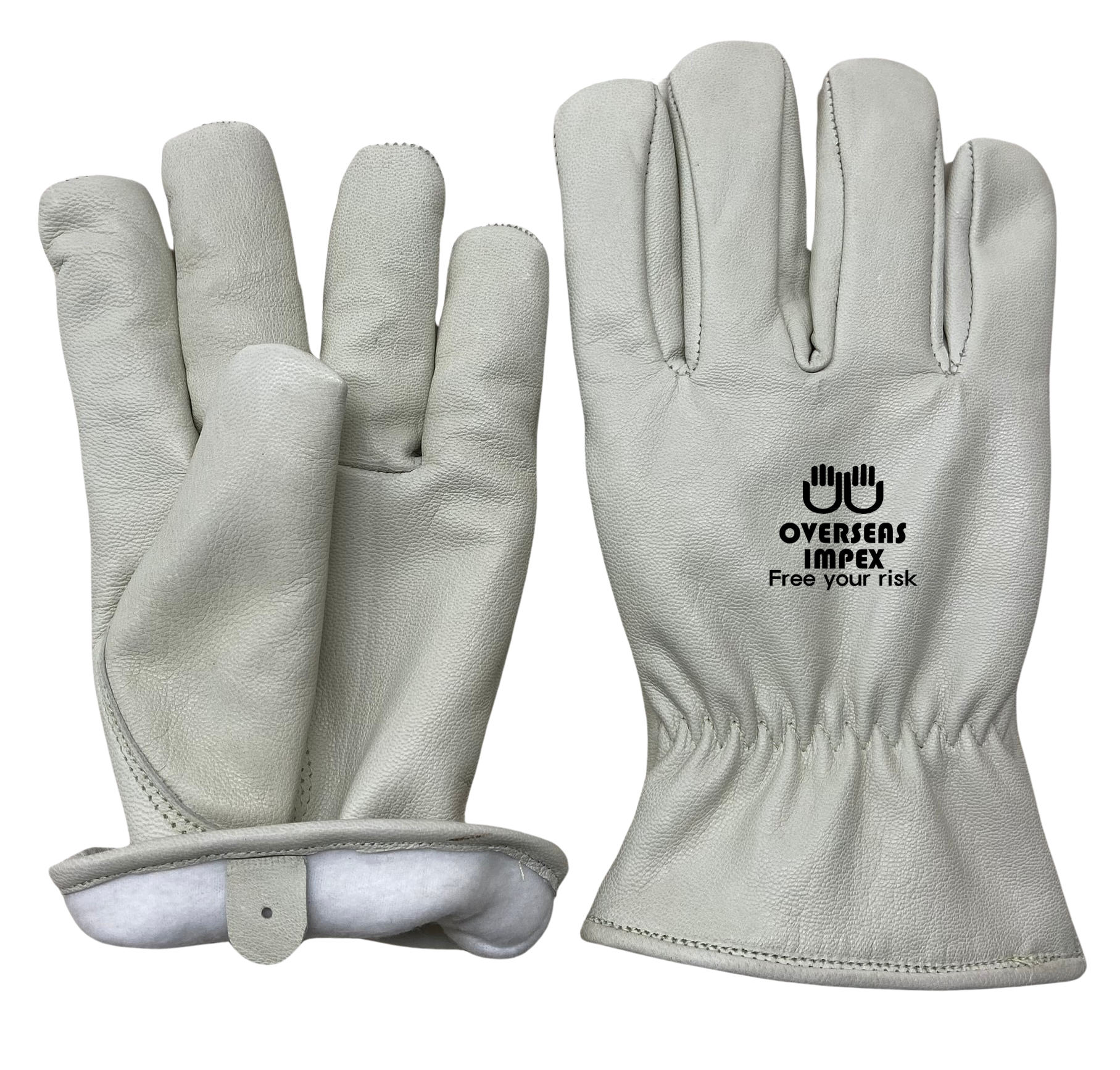 Goat leather driver gloves