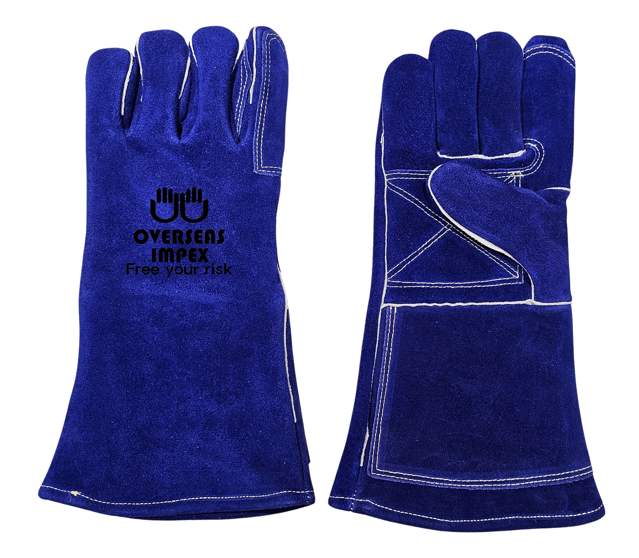 Cow split leather Welder Gloves 360